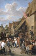 wedding scene    David Teniers